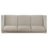 Coaster Fine Furniture 511101 Islington - Fabric Upholstered Panel Arm Sofa - Taupe