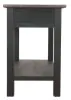 Ashley Furniture T736-4 Tyler Creek - Sofa Table - Grayish Brown / Black