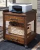 Ashley Furniture H675-11 Baldridge - Printer Stand - Rustic Brown