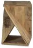 Ashley Furniture A4000510 Zalemont - Accent Table - Distressed Brown