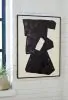 Ashley Furniture A8000385 Garviery - Wall Art - Black / Cream