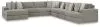 Ashley Furniture 58103S9 Ashley Furniture 58103S9 Avaliyah - 7-Piece Sectional With Laf Corner Chaise - Ash