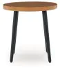 Ashley Furniture P572-706 Horizon Hall - Round End Table - Two-tone Brown