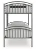Ashley Furniture PCB400-59 Lanceburg - Twin/Twin Bunk Bed With Ladder - Gray