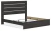 Ashley Furniture PCB2108B8 Ashley Furniture PCB2108B8 Hollivern - King Panel Bed - Dark Gray