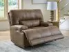 Ashley Furniture PC9180282 Beckley Place - Power Recliner With Adjustable Headrest - Earth