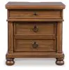 Ashley Furniture PCB824-93 Ashley Furniture PCB824-93 Rowlenstown - Three Drawer Night Stand - Brown