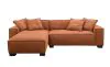 Intercon SY-SC-CRTLAF-RST-LAF Carter - Left Side Facing Chaise - Aumerry New Buck Rust