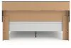 Ashley Furniture PCB1118B19 Ashley Furniture PCB1118B19 Broachmyn - King Lighted Bookcase Panel Bed - Black / Gray