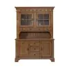 Liberty Furniture 17-DR-HB Treasures - Hutch & Buffet - Rustic Oak