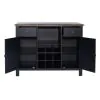 Liberty Furniture 186B-SR4836 Liberty Furniture 186B-SR4836 Carolina Crossing - Server - Black / Antique Honey
