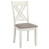 CoasterEveryday 190721 Fortress - 7 Piece Rectangular Dining Set - Vintage Vanilla