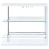 CoasterEssence 100167 Prescott - Rectangular Home Bar Table - White High Gloss