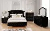 Furniture of America CM7150BK-EK-BED Alzire - Eastern King Bed - Black
