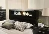 Furniture of America FOA7039EK-BED Carlie - Eastern King Bed - Black