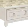 Samuel Lawrence Furniture S884-BR-K4 Orleans - King Upholstered Storage Bed With LED Lights - White