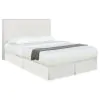 CoasterEveryday 315980K Pirro - Upholstered King Panel Headboard - Sand