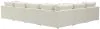 Jackson Furniture Industries 2235/36/31/59/76-16 Jackson Furniture Industries 2235/36/31/59/76-16 Ritzy - 6 Piece Modular Sectional (RSF Chaise) - Bone