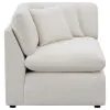 CoasterElevations 551452 Hobson - Upholstered Corner - Ivory