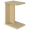 Coaster Fine Furniture 930275 Clower - Engineered Wood C-Shaped Sofa Side Table - Light Oak