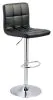 Ashley Furniture D120-130 Ashley Furniture D120-130 Bellatier - Tall UPH Swivel Barstool(Set of 2) - Black / Chrome Finish