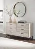 Ashley Furniture EB1864/231/157/113/291(2) Ashley Furniture EB1864/231/157/113/291(2) Socalle - 5 Pc. - Dresser, Queen Panel Platform Bed, 2 Nightstands - Natural