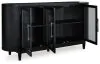 Ashley Furniture D821-60 Rowanbeck - Dining Room Server - Black