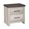 Samuel Lawrence Furniture S466-050 Riverwood - Nightstand With Usb Port - Gray