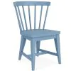 Riverside Furniture 30758 Riverside Furniture 30758 Rosalie - Side Chair - Blue (Set of 2) - Blue