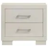 CoasterEssence 202990Q-S4 Jessica - 4 Piece Queen LED Bedroom Set - Cream White