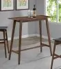 CoasterEveryday 101436 Finnick - Rectangular Pub Height Bar Table - Walnut