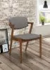 CoasterEssence 105352 Malone - Padded Wood Dining Arm Chair (Set of 2) - Dark Walnut
