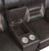 CoasterEveryday 651355 Greer - Upholstered Motion Reclining Loveseat - Brown