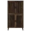 Coaster Fine Furniture 950335 Elouise - 4 Door Engineered Wood Tall Accent Cabinet - Dark Pine