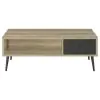 Coaster Fine Furniture 701038 Welsh - 1-Drawer Engineered Wood Coffee Table Antique Pine - Distressed Pine