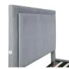 Furniture of America CM7695GY-Q-BED-VN Erglow - Queen Bed - Gray