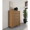 Riverside Furniture 51865 Halbrooke - 5 Drawer Chest - Light Brown