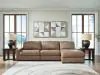 Benchcraft® 76106S6 Benchcraft® 76106S6 Veronella - 3-Piece Sectional With RAF Corner Chaise - Sahara