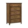 Liberty Furniture 930-BR41 Carolina Park - 5 Drawer Chest - Amber Brown