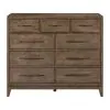 Liberty Furniture 936-BR32 Shaker Lakes - 9 Drawer Chesser - Harvest Brown