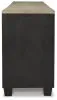Ashley Furniture W989-68 Foyland - XL TV Stand w/Fireplace Option - Black / Brown