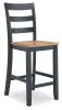 Ashley Furniture D399-124 Ashley Furniture D399-124 Gesthaven - Barstool (Set of 2) - Natural / Blue