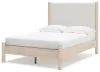 Ashley Furniture B2615B8 Cadmori - Full Upholstered Panel Bed - Two-tone