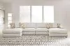 Ashley Furniture PC68706S9 Ashley Furniture PC68706S9 Kestrie - 4-Piece Double Chaise Sectional - Feathered