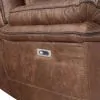 New Classic U5985-30P1-BRN Ryland - Sofa With Power Footrest - Brown