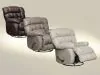 Jackson Furniture Industries 42135-1284/29-3084/29 Jackson Furniture Industries 42135-1284/29-3084/29 Pendleton - Chaise Swivel Glider Recliner - Chocolate