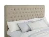 CoasterEssence 300007KE Chloe - Upholstered Eastern King Panel Bed - Oatmeal