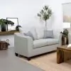 Coaster Fine Furniture 508582 Salizar - Upholstered Flared Arm Loveseat - Sand
