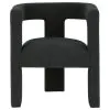 Coaster Fine Furniture 902882 Petra - Boucle Upholstered Accent Side Chair - Black