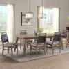 Intercon OS-CH-1370C-WCT-RTA Oslo - Woven Chair - Weathered Chestnut